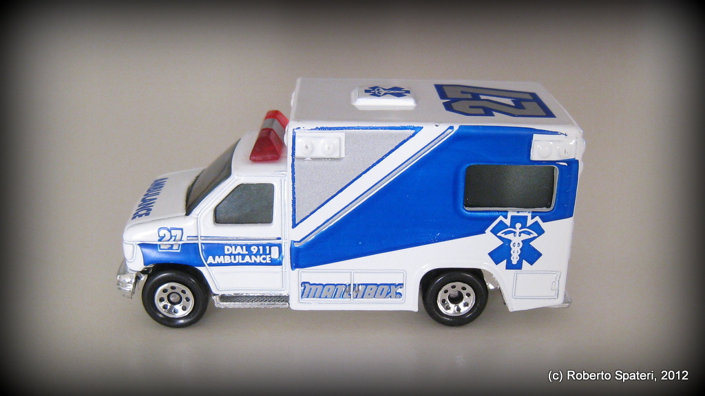 Matchbox  Ambulance (n.)